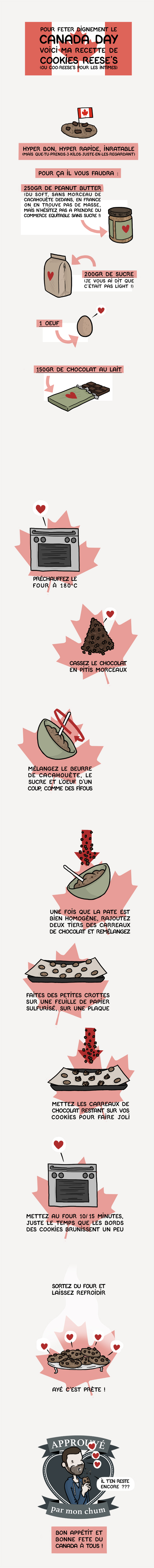 Illustration de l'article " Canada Day et cookies..."